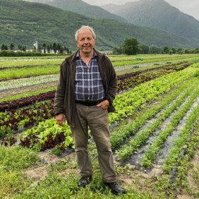 Gli agricoltori BIO photo