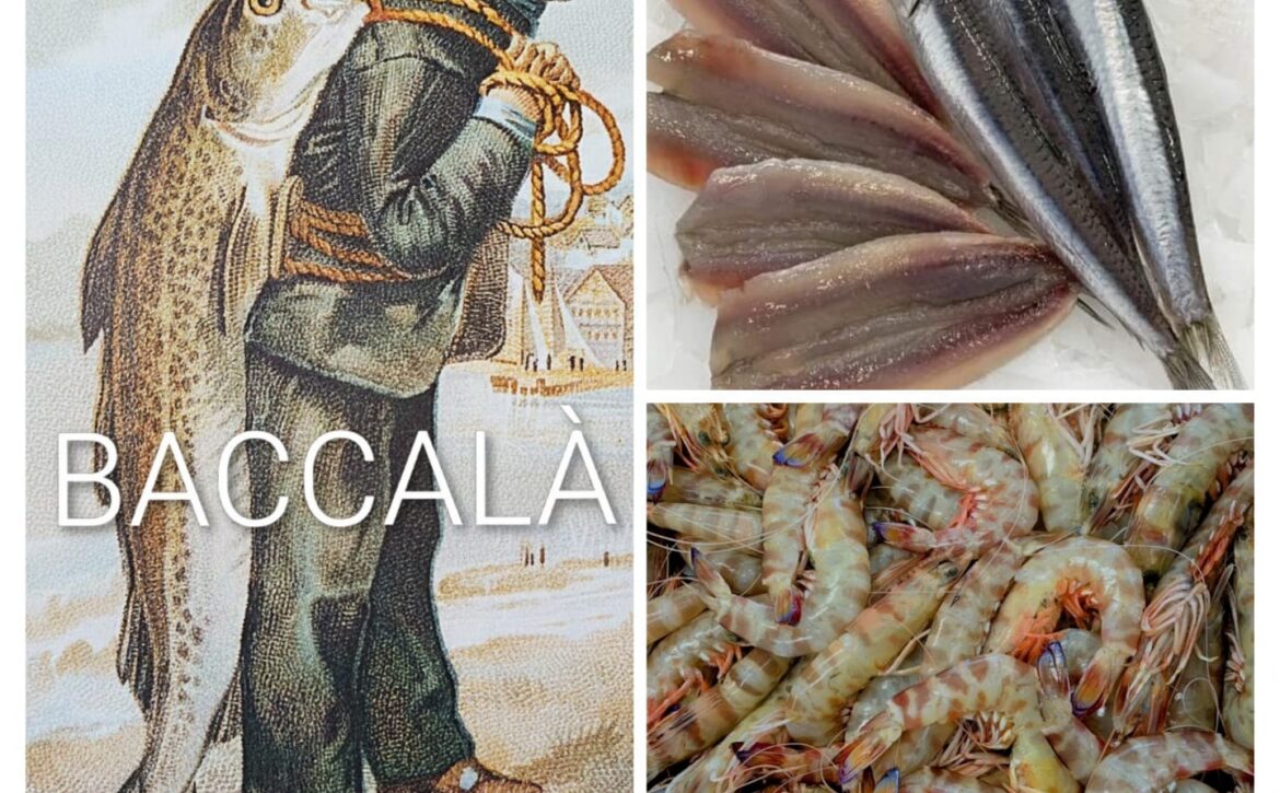 Collage News con Baccalà